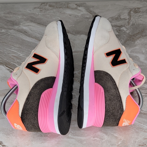 New Balance 515 WL515BS3 Women’s Sneakers Size 10 D Wide – Beige, Hot Pink - Picture 6 of 10